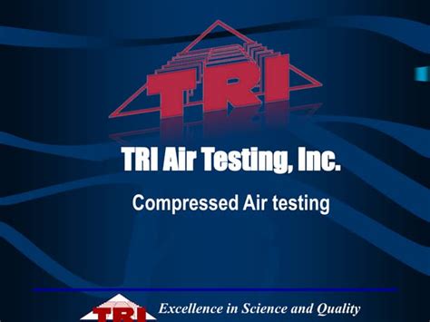 SQF Compressed Air Testing